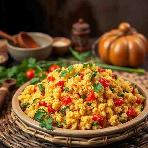 Attieke Recipe - Ivorian Cassava Couscous - Make It Today